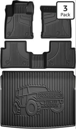 AOMSAZTO Floor Mats & Cargo Liner for Ford Bronco Sport 2021-2026
1st & 2nd Row Custom Fit All Weather Protection Trunk Liner Waterproof Car Accessori