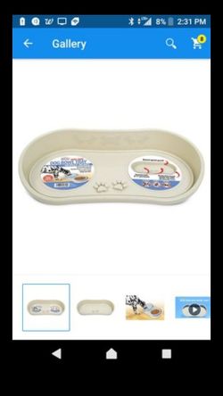 Dog tray , help keep ants away