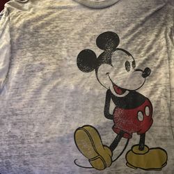 NWOT Disney, Mickey Mouse, Short Sleeve Shirt Size L
