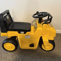 CAT Ride On Steamroller Toy 