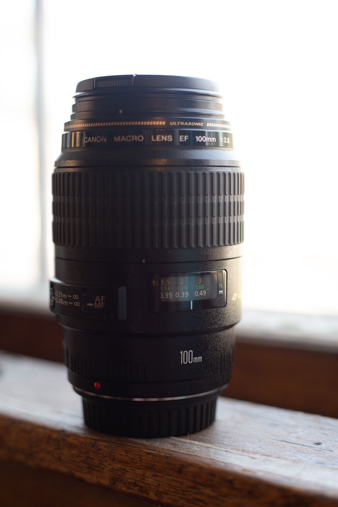 Canon EF 100mm f/2.8L macro lens