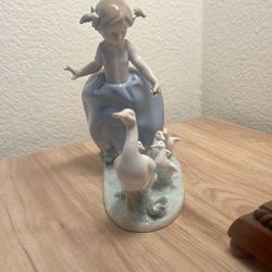 Girl With Geese