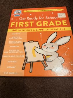 First grade work book