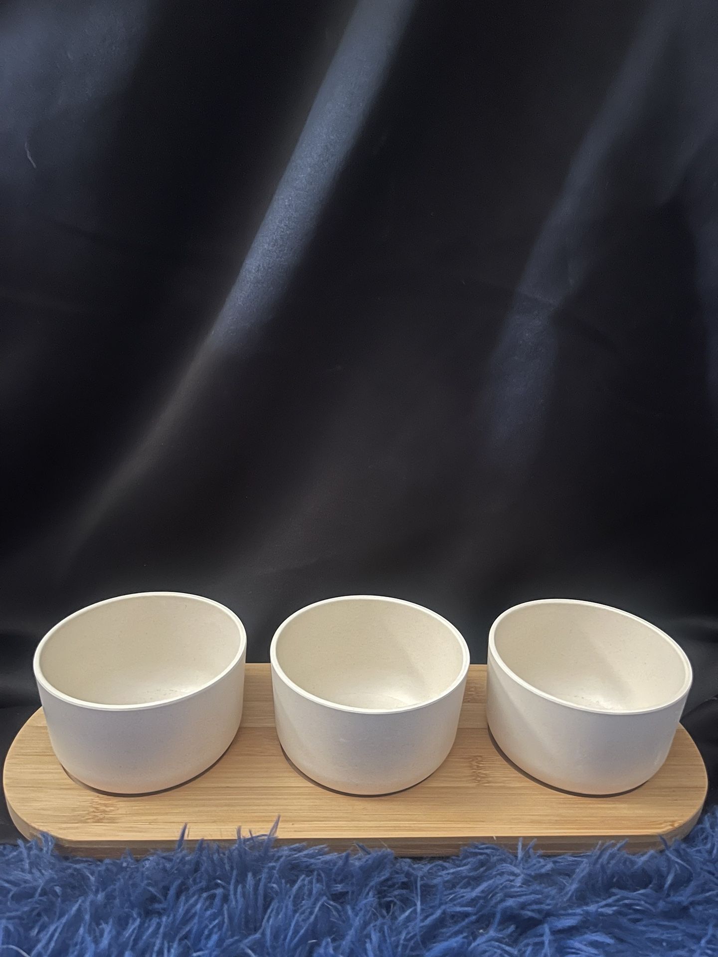 3 Serving Snack Bowls