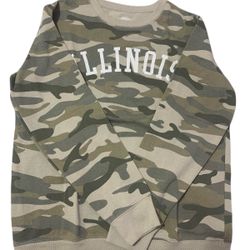 Illinois camo sweatshirt