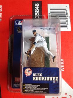 Sports action figure (Alex Rodriguez)