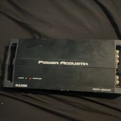 2500 Watt Amp 