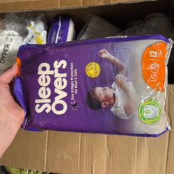 Sleep Overs Diaper Size LG/XL