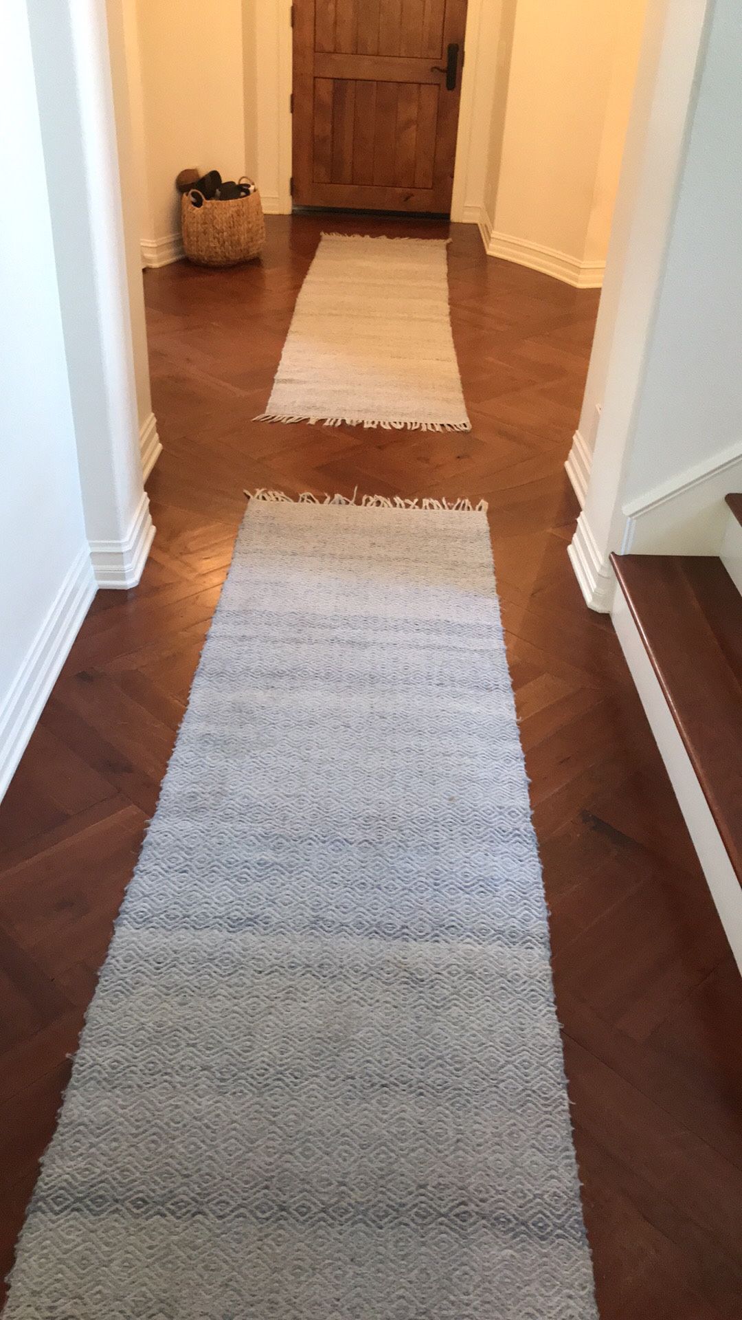 SERENA & LILY TURNSTONE RUG RUNNERS / SET OF 2 for Sale in Newport