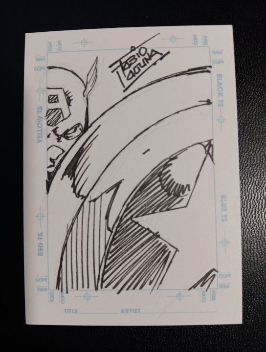 1998 SKETCHAGRAPH CAPITAN AMERICA