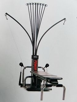 Bowflex Power Pro Home Gym, Excellent Exercise Machine. Includes Leg Extension