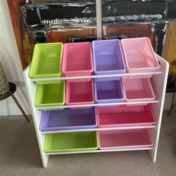 Great condition storage unit.  Smoke free home. A couple of scuffs on wood 