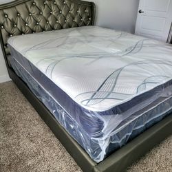 NEW QUEEN MATTRESS WITH BOX SPRING 🔝 ALL SIZES IN STOCK