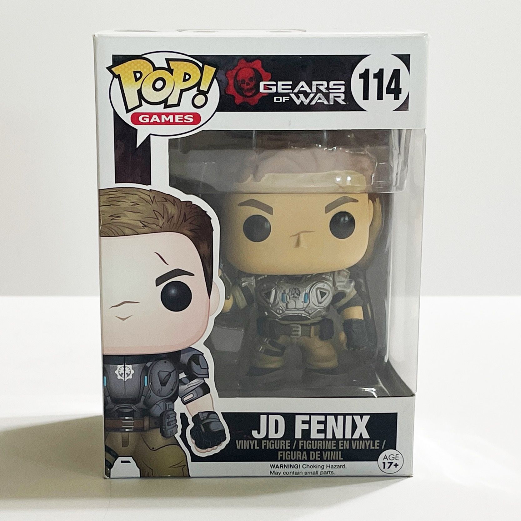 114 JD Fenix Gears Of War VAULTED Funko Pop MIB