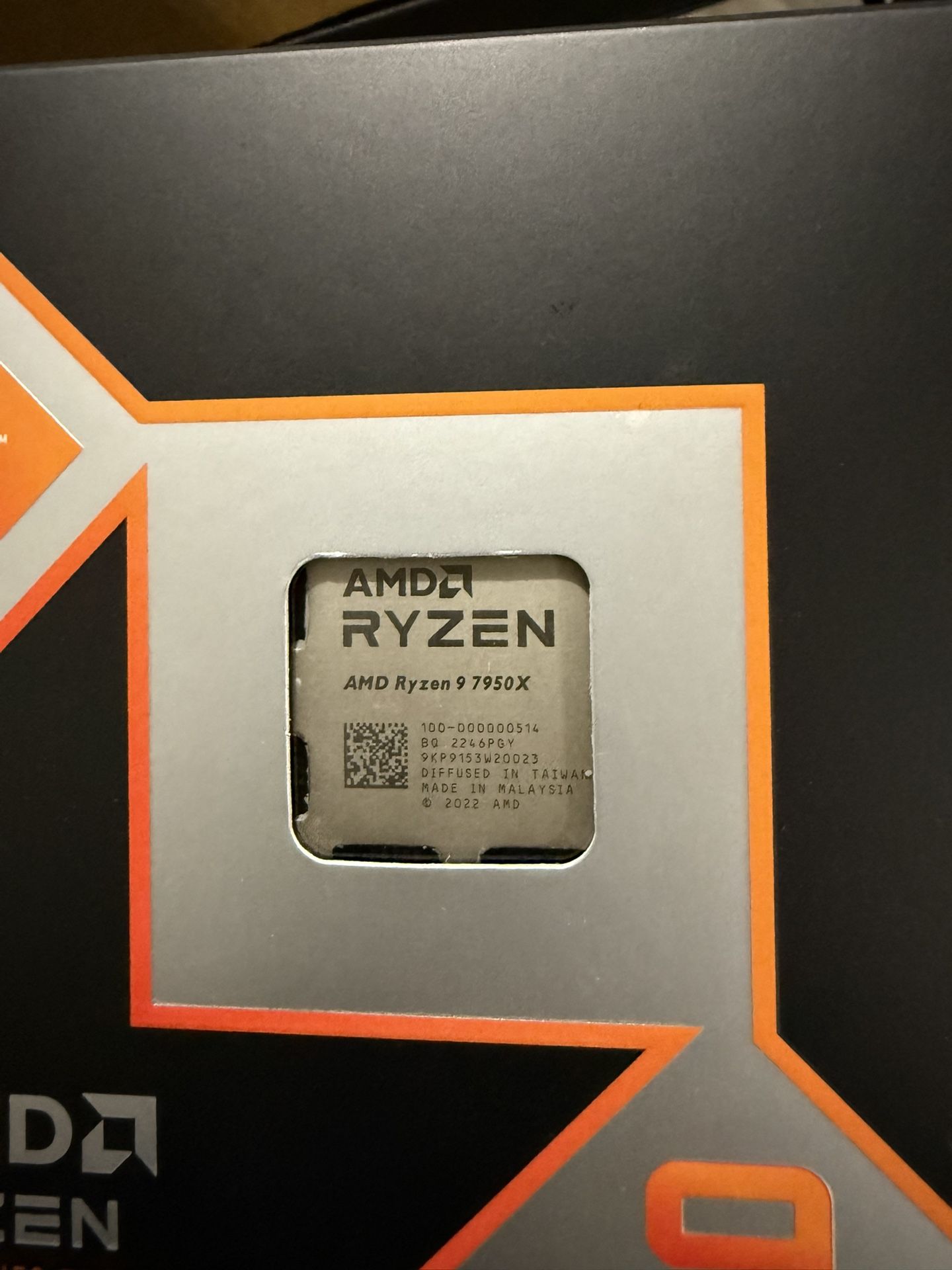 AMD CPU Ryzen 9 7950X (used)