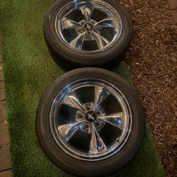 2 Rines Para Ford Mustang Origuinales Medida 17 Con Llantas Solo Son Dos