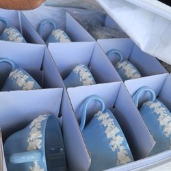 Wedgewood Coffee Cups Set Of 12