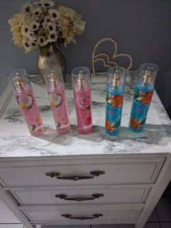 Body fragrance mist spray