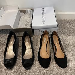Black Low Heels- Women’s Size 9