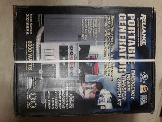 Reliance portable generator transfer switch kit pickup  in  Groveland