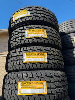 🎖️285 70 17 Groundspeed Tires Con 50,000 millas de Garantía