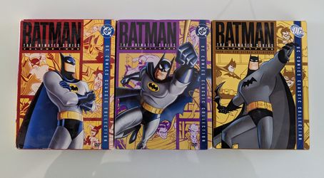 Batman the Animated Series vol. 1,3 and 4