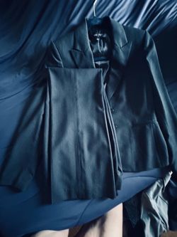 Nine West 2-Piece Pinstripe Pant Suit Set (Size 2)