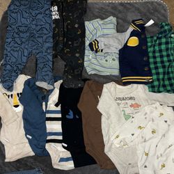 Baby Boy Clothes (0-3 Months)