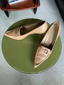 Franco Sarto Beige Pumps