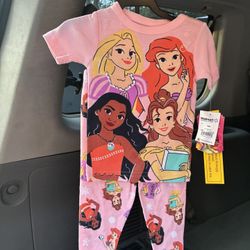 Princess expressions Pajama set 18 Months 