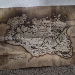 Skyrim Map PS3 Elder Scrolls V