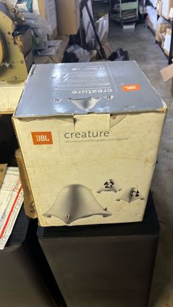 JBL creature self powered satellite speakers and subwoofers PC Mac compatible