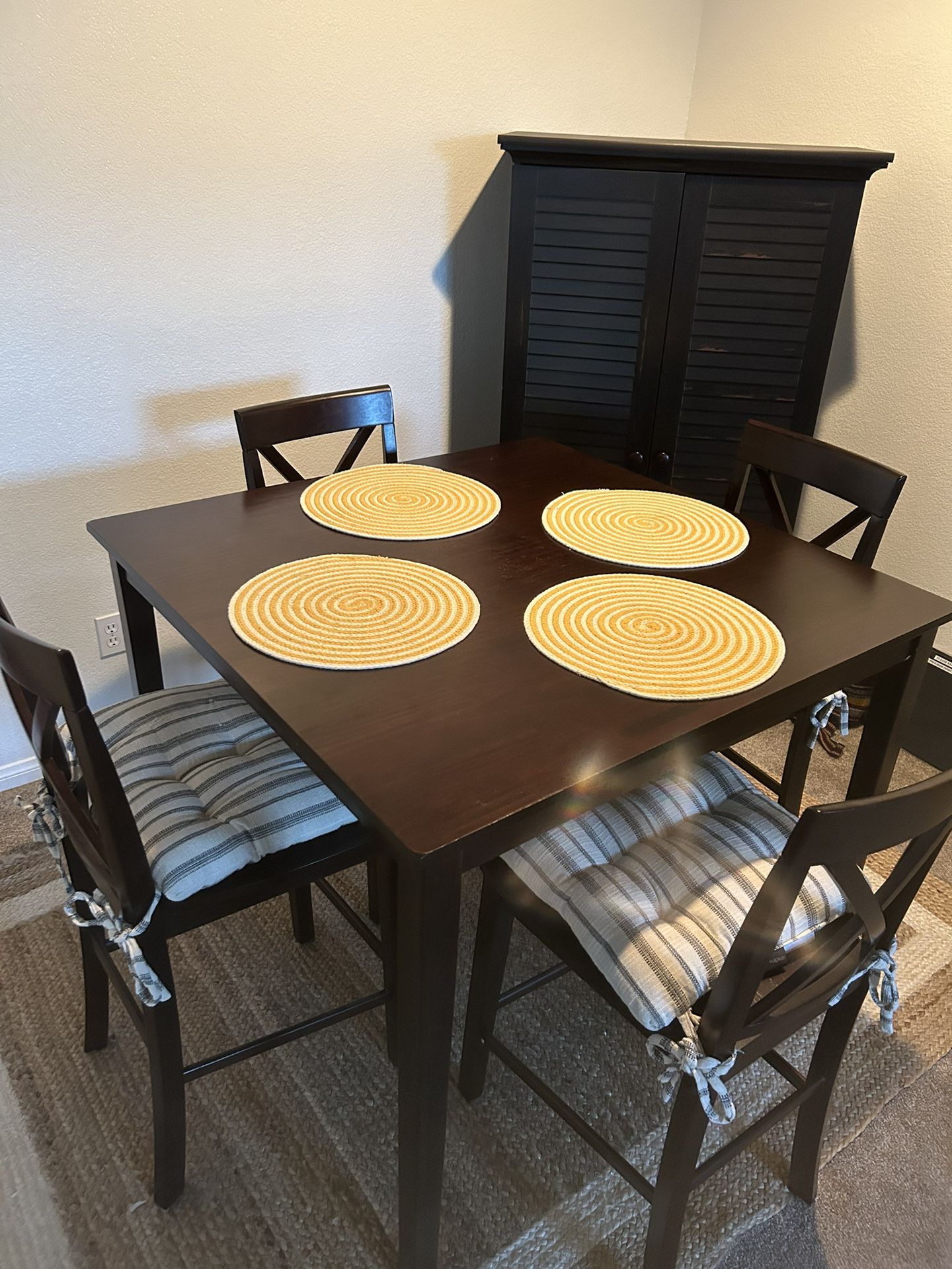Table  with Four chairs 