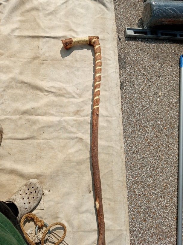 Walking Stick From Mesquite Wood