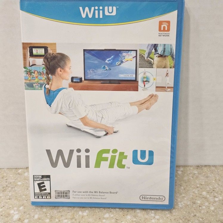 Wii Fit U (Nintendo Wii U, 2014) Game Only New Sealed 
