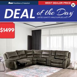 -RECLINING SECTIONAL SOFA SALE!!!