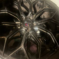 22” Gianelle Rims w/Tire