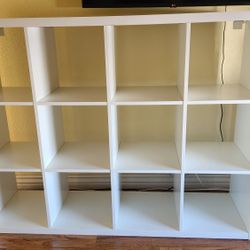 IKEA  WHITE SHELF UNIT