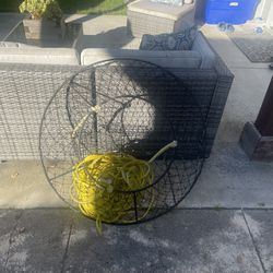 Crab Fishing Net— Bait Trap—line 
