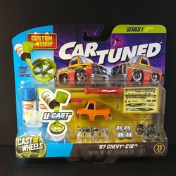 Cartuned Diecast Series 1 Custom Kits 87 Chevy C10 Custom Shop 