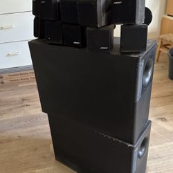 BOSE!!! 7pc Full Surround Sound System
