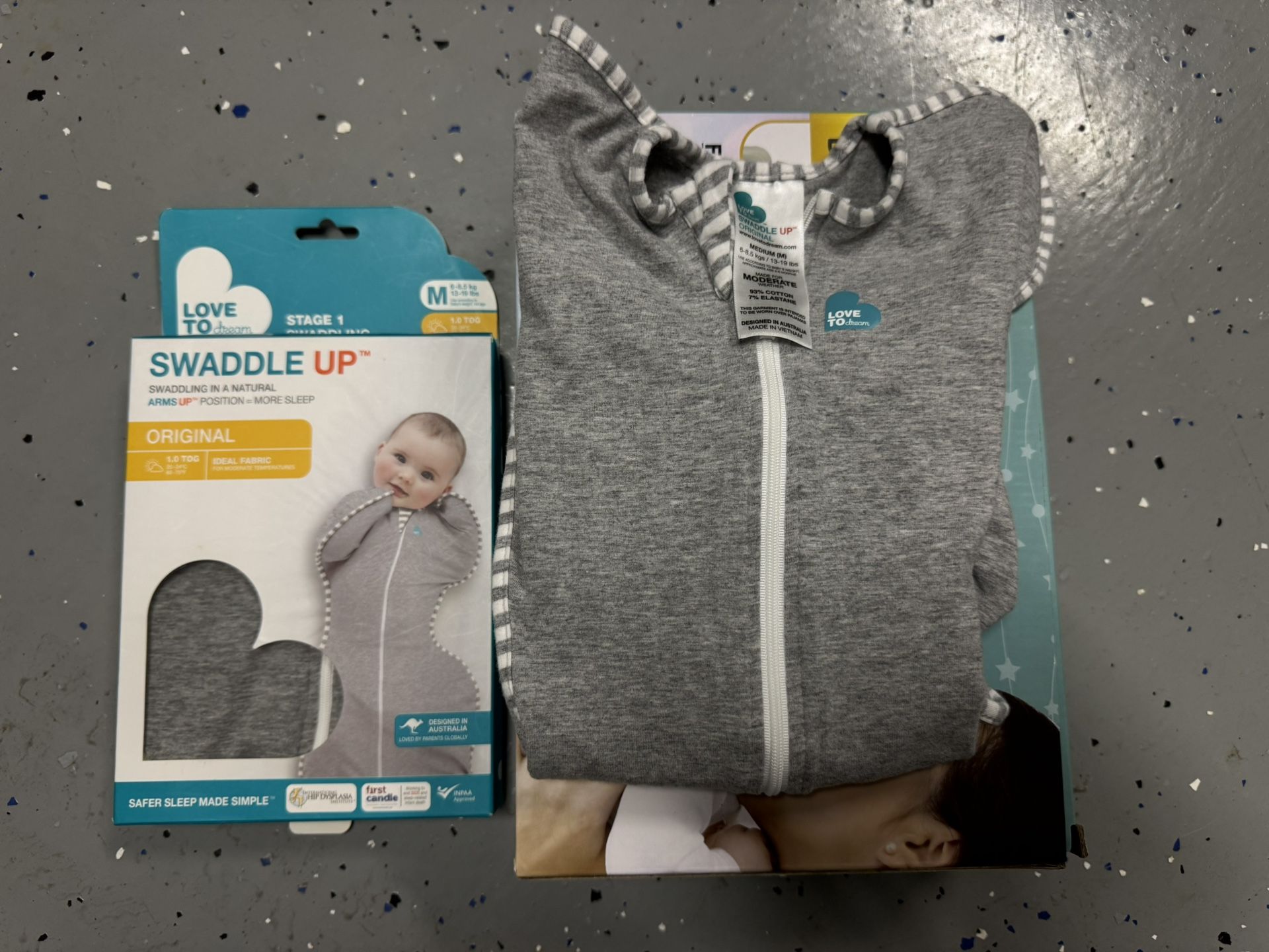 Love to Dream Swaddle UP, Baby Sleep Sack, Self-Soothing Swaddles for Newborns, Improves Sleep, Snug Fit Helps Calm Startle Reflex, New Born Essential