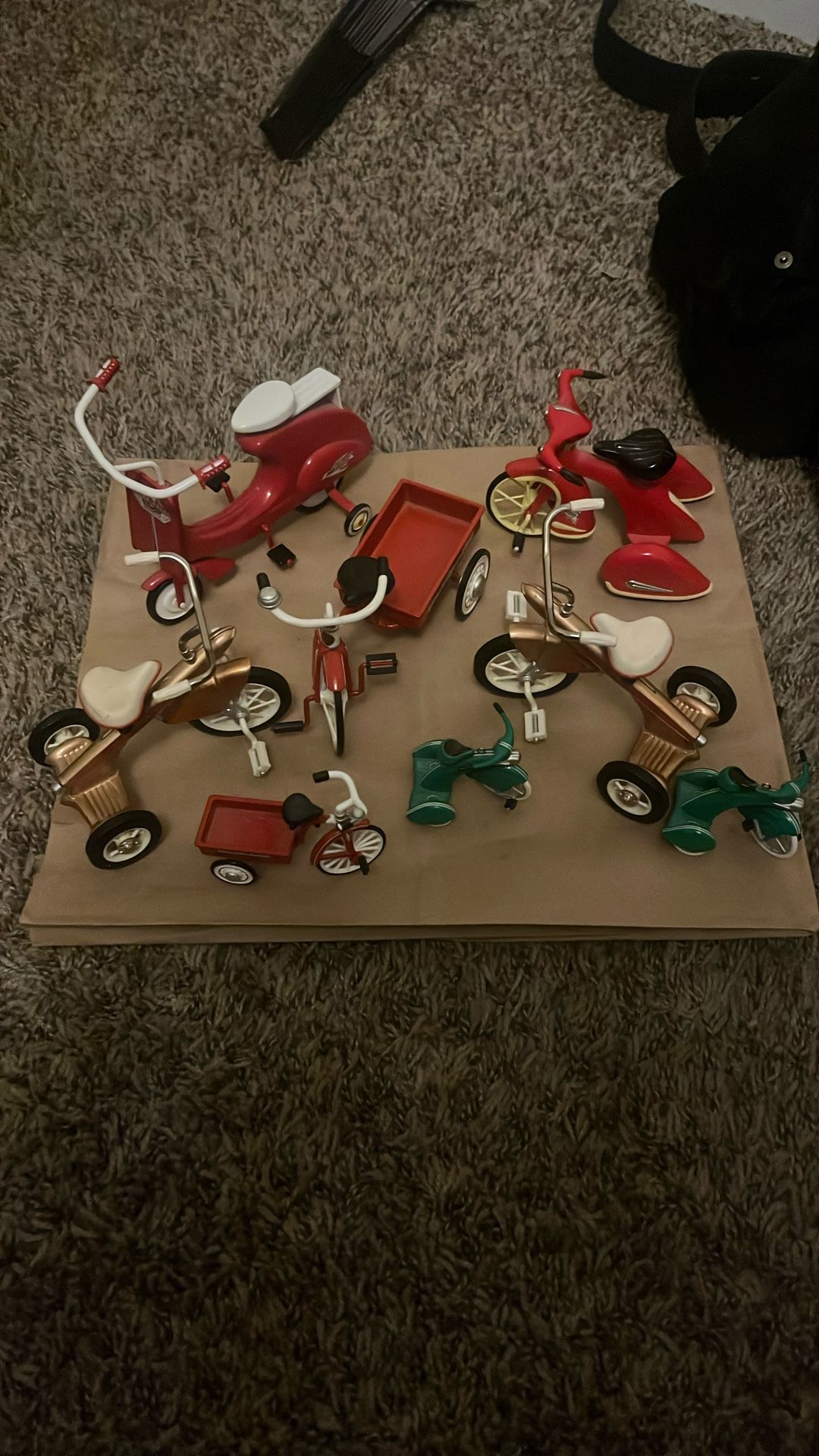 Hallmark Tricycle’s And Delivery Cart