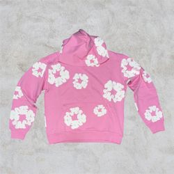 Pink Denim Tears Hoodie