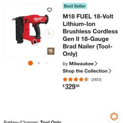 Nail Gun Tool Only 