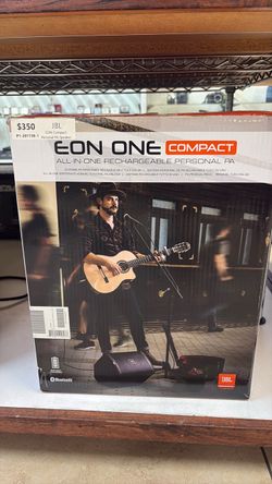 JBL EON ONE Compact All-In-One Rechargeable Personal PA Speaker In Box