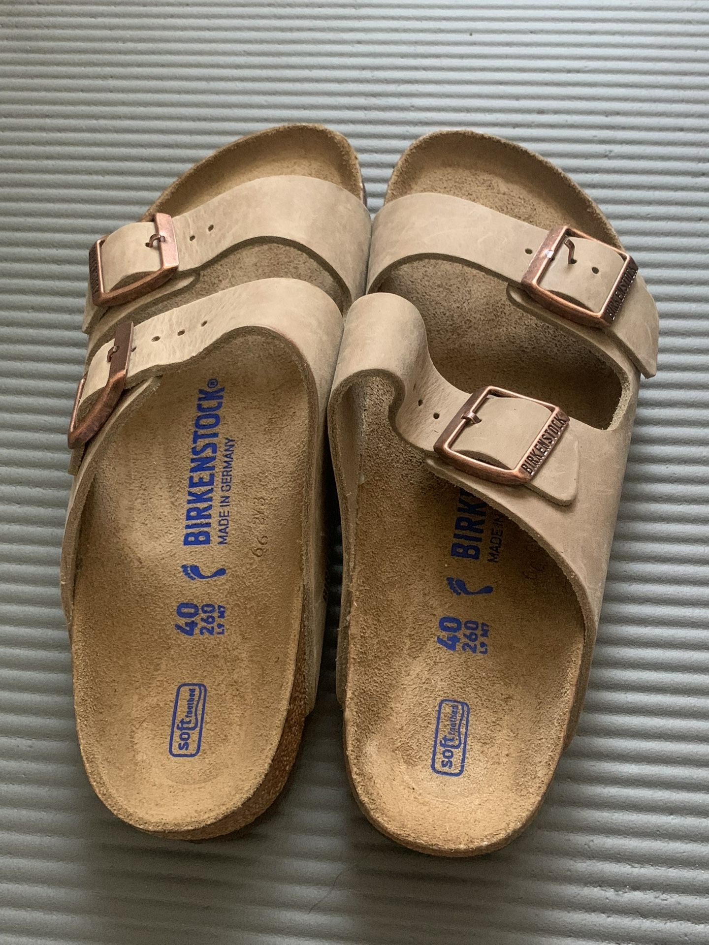 Arizona Birkenstock Tobacco Brown