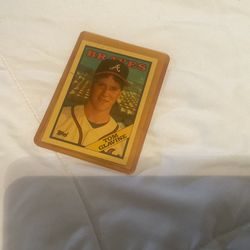 Mint Condition Tom Glavine 1988 Topps Baseball Card 779