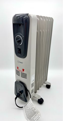 Soleil 1500W Oil Filled Radiator Space Heater – Works Great