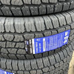 Set Of 4 FullRUn AT 265x75-16 $520